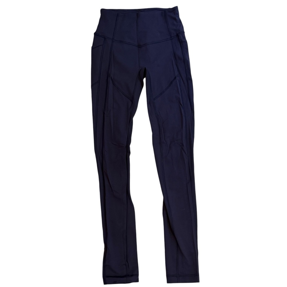 lululemon athletica Dark Navy High-Waist Sculpting Leggings